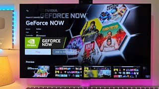 Nvidia GeForce Cloud Gaming Test on TV 😍