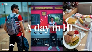 Jnaneswari Express 1st AC : Train Journey Vlog