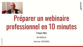 02 Préparer un webinaire professionnel en 10 minutes avec un logiciel de streaming