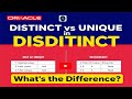DISTINCT Clause & UNIQUE Keyword in Oracle  | Oracle Tutorials for Beginners | Emran Code Box