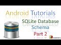 161 Android SQLite Database Schema Part 2 |