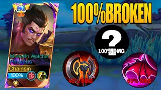 GLOBAL PHOVEUS ABUSE THIS UNLIMITED TRUE DAMAGE BUILD 2025!!🔥(Must Try) MLBB ✓