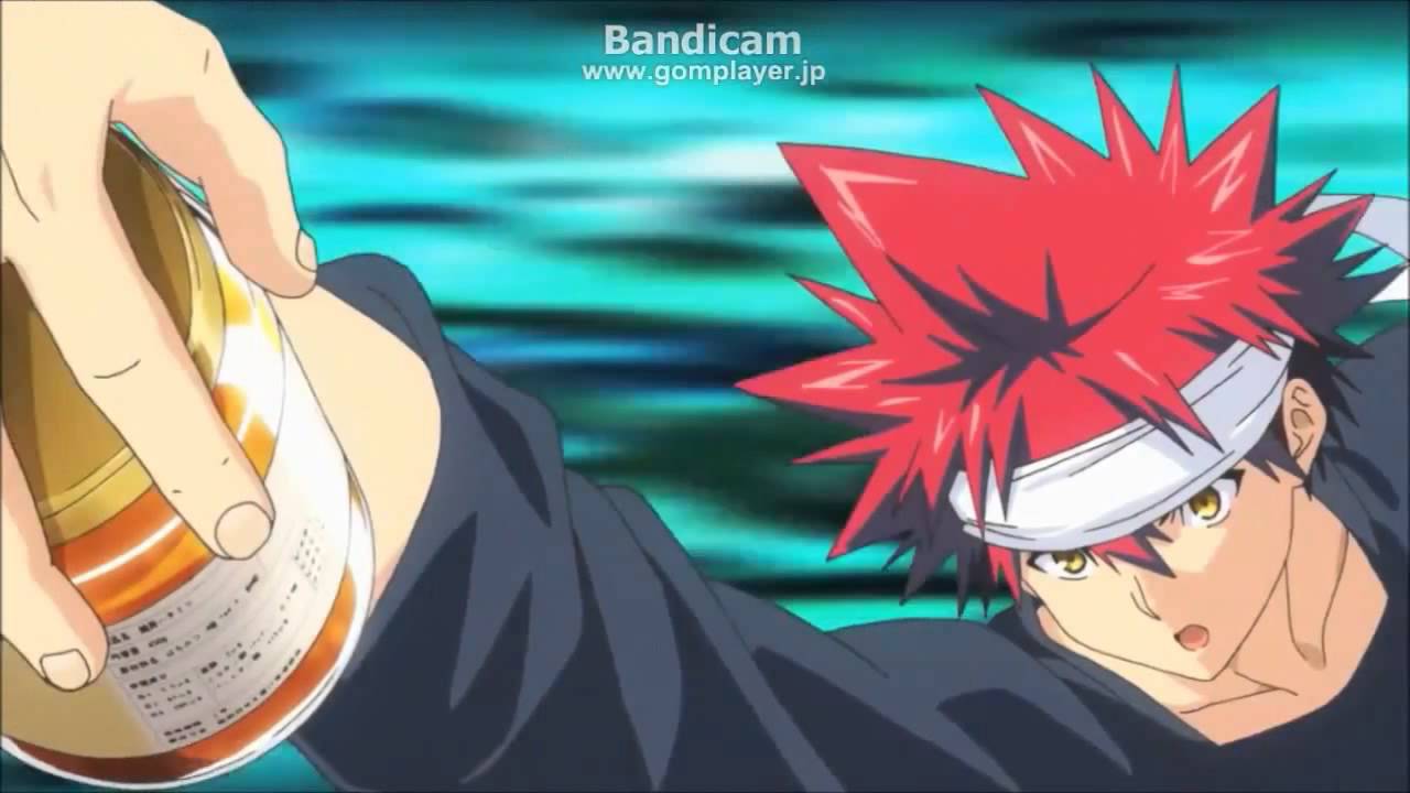 食戟のソーマ アニメ 調理シーン中の創真がイケメン過ぎる Syokugeki No Soma