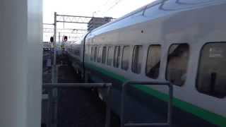 Ｅ３系２０００番台つばさ１５６号東京行き　山形駅　　（山形新幹線）　　