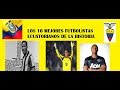 TOP 10 LOS MEJORES FUTBOLISTAS ECUATORIANOS DE LA HISTORIA