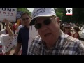 Trump supporters rally outside White House