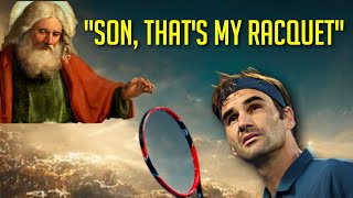 The Day GOD Took Control of Roger Federer's Forehand