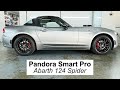 Pandora Smart Pro Abarth 124 Spider | Dragon Car Alarms | Fareham