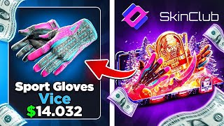 SKINCLUB MOST UNLUCKY VIDEO EVER... (SKINCLUB PROMO CODE 2025)