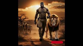 Francis Ngannou \u0026 The Lion – King of the Battleground #mmawarrior