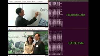BATS code vs Fountain code
