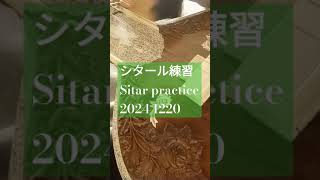 シタール 練習 20241220 sitar play practice