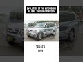 evolution of the mitsubishi pajero shogun montero pajerolovers pajero4x4 pajero pajerofull