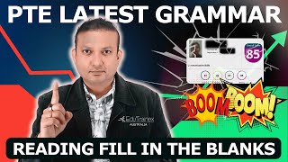 How to Ace PTE Reading Fill in Blanks - Grammar Tricks| Edutrainex PTE