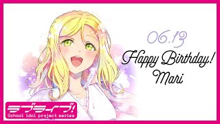 小原鞠莉バースデーメッセージ(Ohara Mari birthday message)