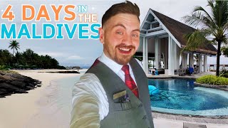 I'm a FLIGHT ATTENDANT for 4 Days in the MALDIVES!