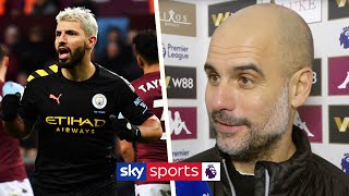 "Aguero is INCREDIBLE!" 🌟| Pep Guardiola reacts to Sergio Aguero's record-breaking hat-trick