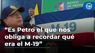 “Es Petro el que nos obliga a recordar qué era el M-19”: Héctor Riveros
