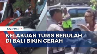 Turis Berulah di Bali, Marah Ditegur Polisi hingga Punya Lamborghini Berpelat Palsu