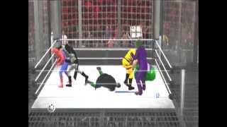 Wolverine Vs Spiderman Vs Hulk Vs Batman Vs Robin Vs Joker - (SvR 2011)