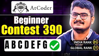 ABCDEFG | Atcoder Beginner Contest 390 Solution Discussion