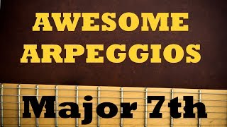 4 Ways to Play and Apply a Major 7th (Maj7) - Awesome Arpeggios