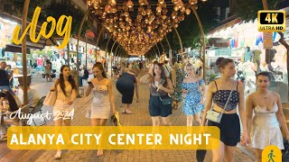 Alanya City Center Night Walking Tour | August 2024