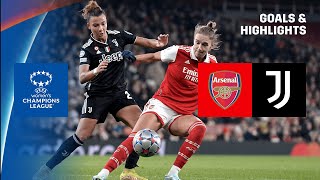 HIGHLIGHTS | Arsenal vs. Juventus -- UEFA Women's Champions League 2022-23 (Italiano)