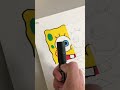 One drawing, But 4 different styles! 😶 *Spongebob* PART-1 #shorts