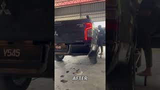 Mitsubishi Triton Mivec Remmapped \u0026 Before After Did Custom Exhaust System by Infinite Ecu Remap