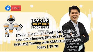 (25-Jan) Beginner Level | Trading with SMARTRobie Trade Ideas | EP 28