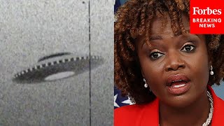Karine Jean-Pierre Asked Point Blank About Whistleblower Claiming Govt Has Had UFO Tech For Decades