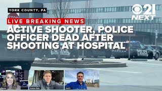 21 Next: Hospital shooting gunman, officer dead and 4 others hospitalized