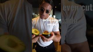 he can even cut avocado have you seen this #shorts #trending #nusret #dubai #king