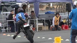 2016 11 6 Try Gymkhana B 3 選手 VTR250 heat 1