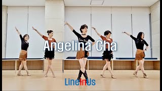 [초급]  Angelina Cha Line Dance (Dance & Count) [Lineinus]