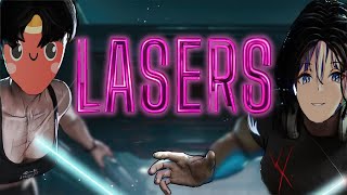 【二人実況】触れると即死のレーザーを回避して生き残るデスゲーム『LASERS』#1