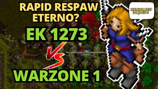 TIBIA - TESTAMOS WARZONE 1 COM EK 1270 (MT TOP)