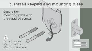 Weiser SmartCode 5 Deadbolt Installation