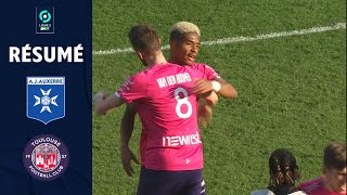 AJ AUXERRE - TOULOUSE FC (1 - 2) - Résumé - (AJA - TFC) / 2021-2022