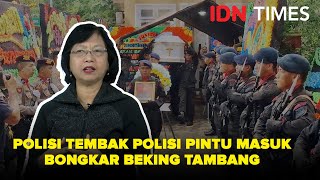 PoV Times : Polisi Tembak Polisi Pintu Masuk Bongkar Beking Tambang