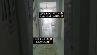 😱AMAN ALLAH'IM‼️‼️ HER YERİ SU BASMIŞ