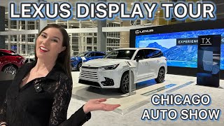 Exclusive Private Tour Of The Lexus Display From 2025 Chicago Auto Show! Experience Amazing With Me!