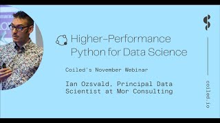 Data Science Python | Higher-Performance Python for Data Science | Ian Ozsvald