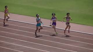 2019長野県高校総体　女子4x400mR準決勝1組(松本国際)