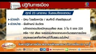 เรื่องเล่าเช้านี้ จับตาปฏิทินการเมือง สนช.ลงมติถอดถอน 3 นักการเมือง 23 ม.ค.นี้  (20 ม.ค.58)