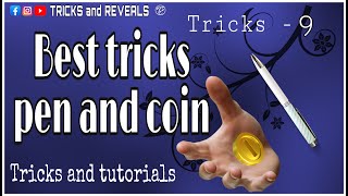 pen and coin trick/എളുപ്പത്തിൽ ഒരു trick പഠിച്ചാലോ /#coin #pen #tricks#magic