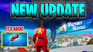 Fortnite Weather Update Whats New? (Chapter 3)