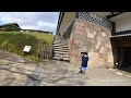 石川県　震災前の石川城　　4k映像