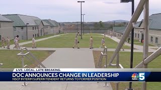 DOC announces change in leadership